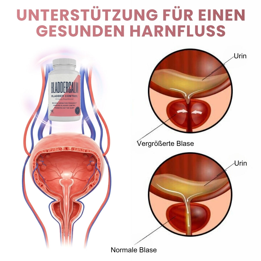 BladderCalm™ | Natürliche Kapseln zur Blasenkontrolle