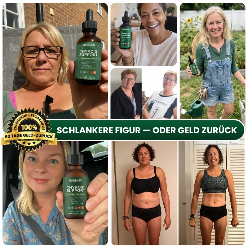 ThyroBloom™ | Natürlicher Schilddrüsen-Komplex für Frauen