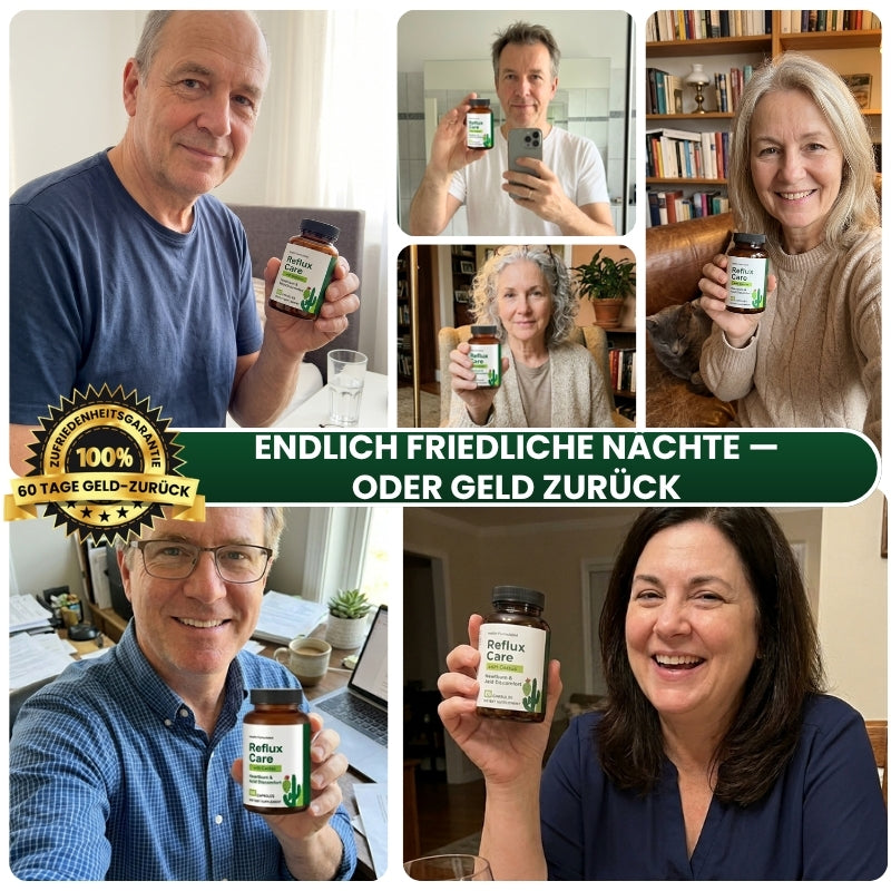RefluxCare™ | 100% Pflanzlich gegen Sodbrennen