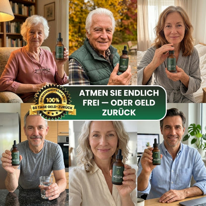 LungFree™ | Königskerzen- und Chlorophyll-Lösung zur Lungenreinigung