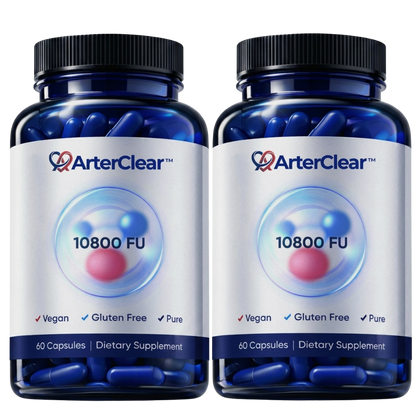 ArterClear™ | Klinische 10.800 FU Nattokinase-Kapseln