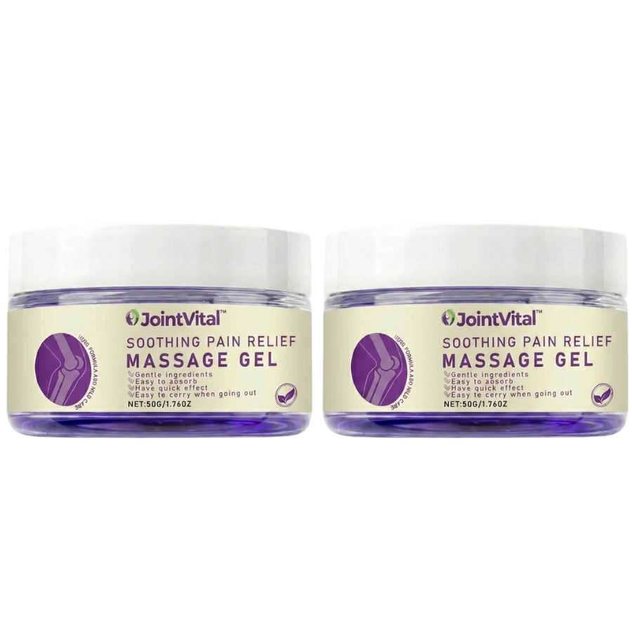 JointVital™ | Lila Gel zur Linderung von Gelenkschmerzen