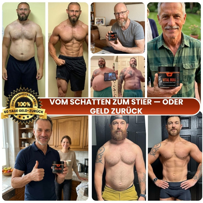 VitalBull™ | Der T-Booster, den Wikinger vor jeder Schlacht aßen