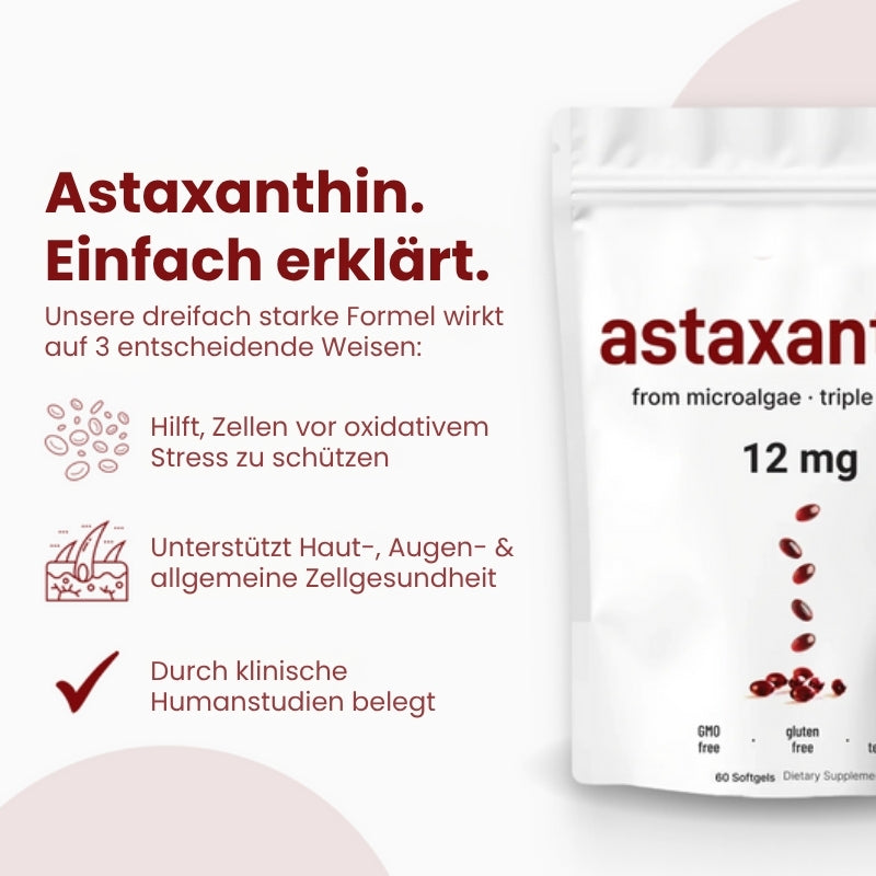 CellYouth™ | Astaxanthin Softgels for Eye, Skin & Joint Health