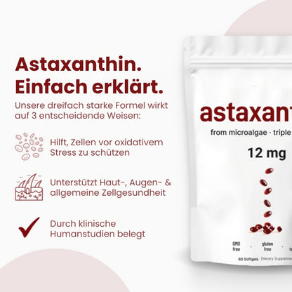 CellYouth™ | Astaxanthin Softgels for Eye, Skin & Joint Health