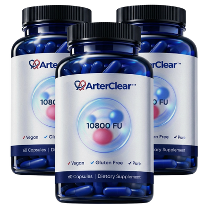 ArterClear™ | Klinische 10.800 FU Nattokinase-Kapseln