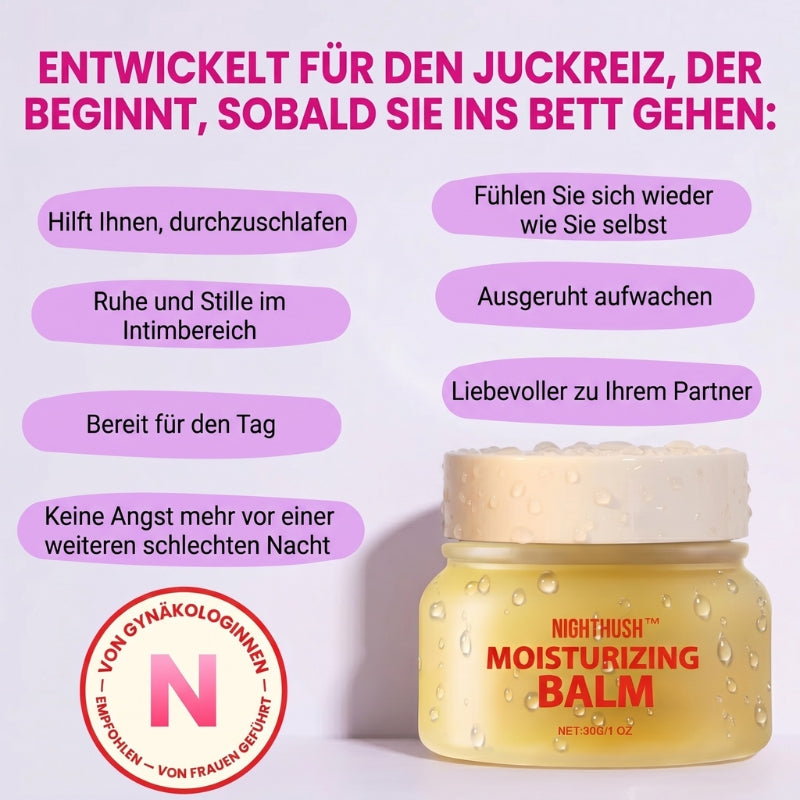 NightHush™ | 100 % natürlicher Balsam bei vulvärem Juckreiz