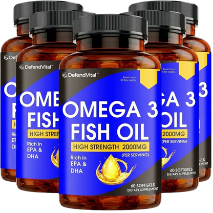 DefendVital™ | Super Omega-3 – Echte Potenz EPA + DHA Formel