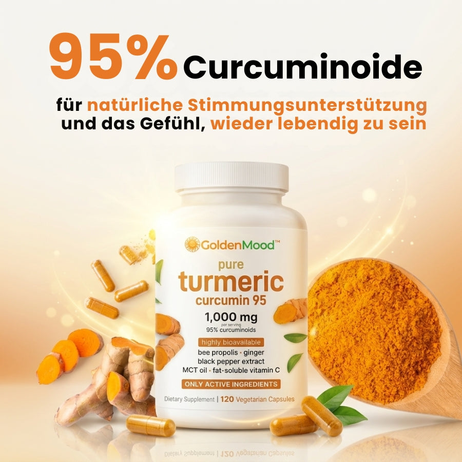 GoldenMood™ | Bioverfügbare Curcumin-Stimmungsformel