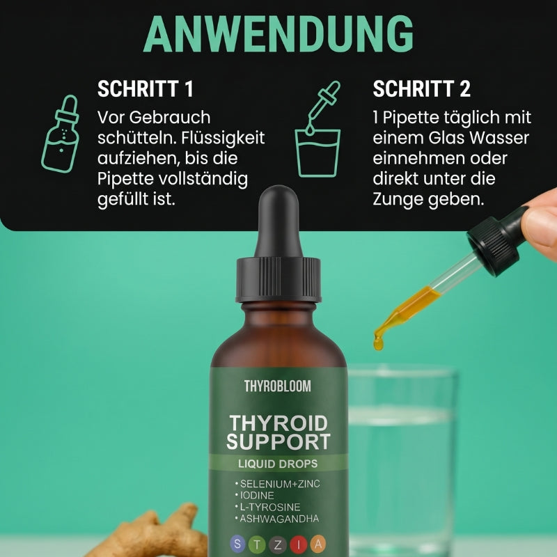 ThyroBloom™ | Natürlicher Schilddrüsen-Komplex für Frauen