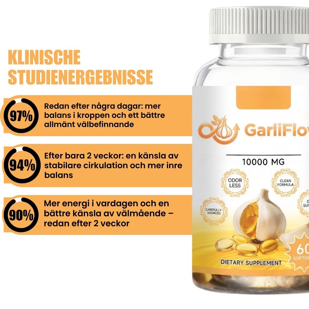 GarliFlow™ | Altersgereifter Knoblauch-Extrakt