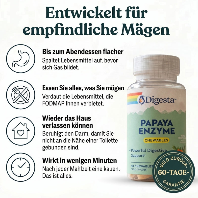 Digesta™ | Papaya-Enzyme bei Reizdarm