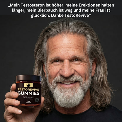 TestoRevive™ | Himalayan Shilajit T-Booster Gummies