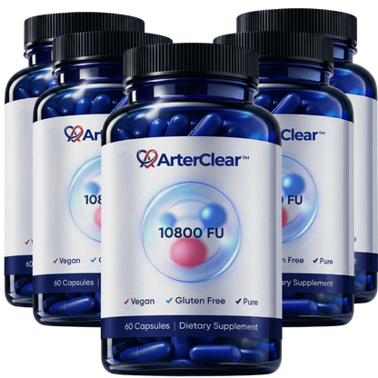 ArterClear™ | Klinische 10.800 FU Nattokinase-Kapseln