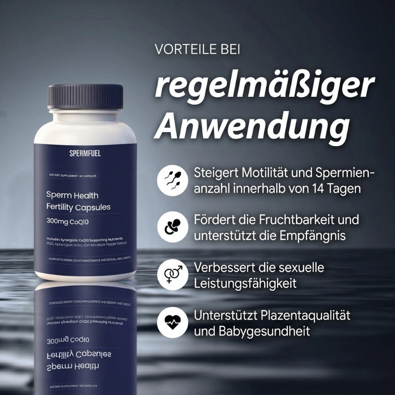 SpermFuel™ | 300mg CoQ10 + hochpotente Verstärker