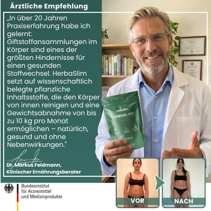 HerbaSlim™ | Abnehmpulver mit 100 % pflanzlicher Matcha-Kraft