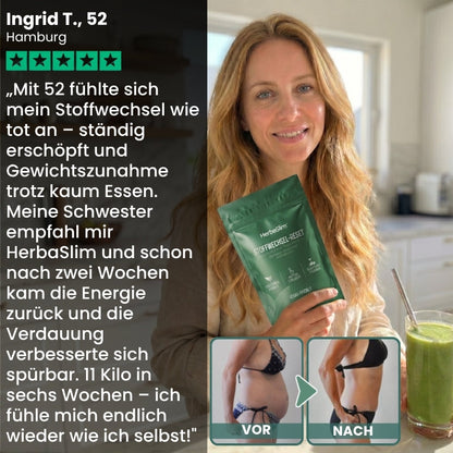HerbaSlim™ | Abnehmpulver mit 100 % pflanzlicher Matcha-Kraft
