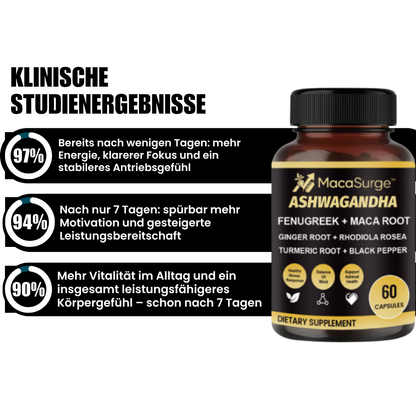 MacaSurge™ | Energie- und Leistungs-Supplemente