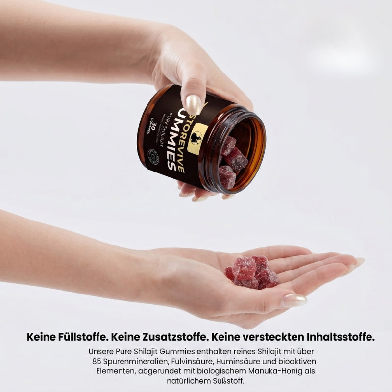 TestoRevive™ | Himalayan Shilajit T-Booster Gummies