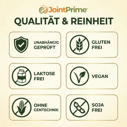 JointPrime™ | 100 % natürlich gegen Gelenkschmerzen