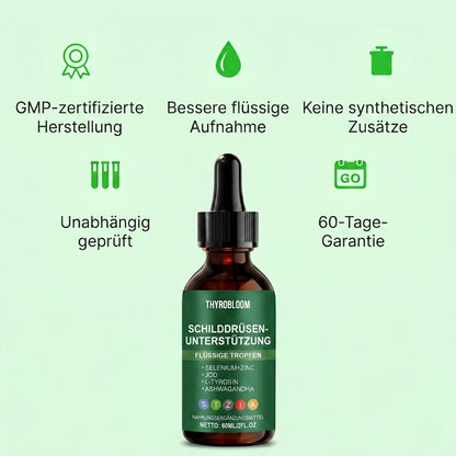 ThyroBloom™ | Natürlicher Schilddrüsen-Komplex für Frauen