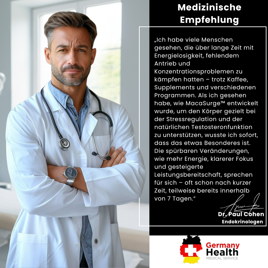 MacaSurge™ | Energie- und Leistungs-Supplemente
