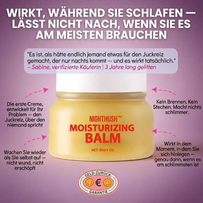 NightHush™ | 100 % natürlicher Balsam bei vulvärem Juckreiz