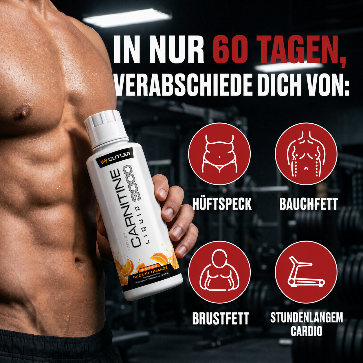 Jcked™ Liquid L-Carnitine 3000MG