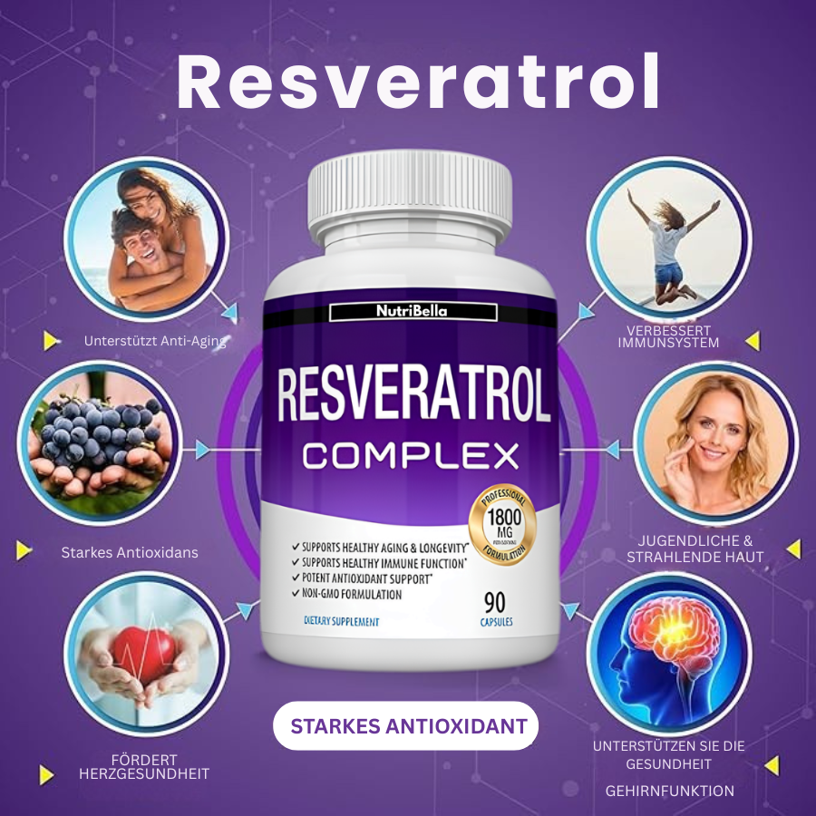 NutriBella™ Resveratrol Kapseln