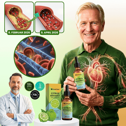CholeClear™ | 6-in-1 fortschrittliche Herz- und Cholesterin-Unterstützungs-Flüssigtropfen