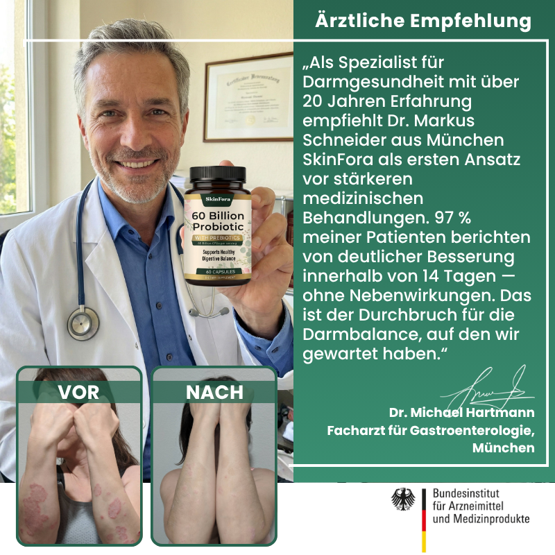 SkinFora™ Probiotik-Kapseln