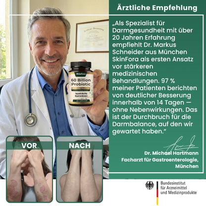 SkinFora™ Probiotik-Kapseln