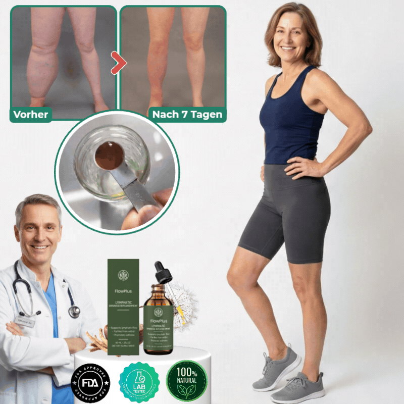 FlowPlus™ Lymphdrainage-Tropfen