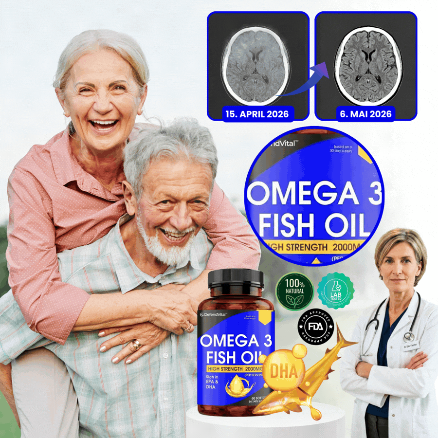 DefendVital™ | Super Omega-3 – Echte Potenz EPA + DHA Formel