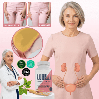 BladderCalm™ | Natürliche Kapseln zur Blasenkontrolle